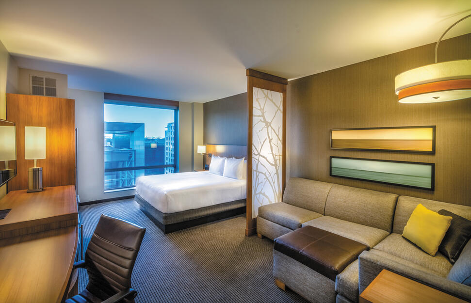 Standard Room, Hyatt Place Washington DC/National Mall, Washington, USA