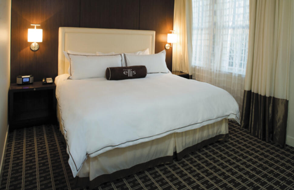 King Room, The Ellis Hotel, Atlanta, Georgia, Southern USA