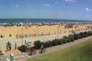 oceanfront view, Hampton Inn Virginia Beach, The Capital Region, East Coast USA.