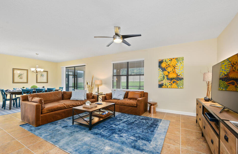 Typical 5-Bedroom House living room