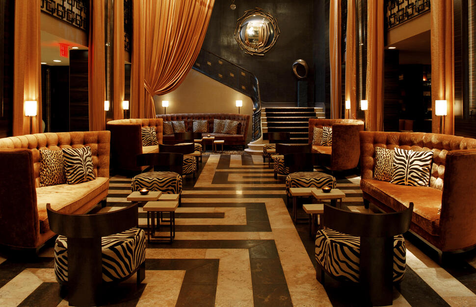 Rooftop bar and lounge