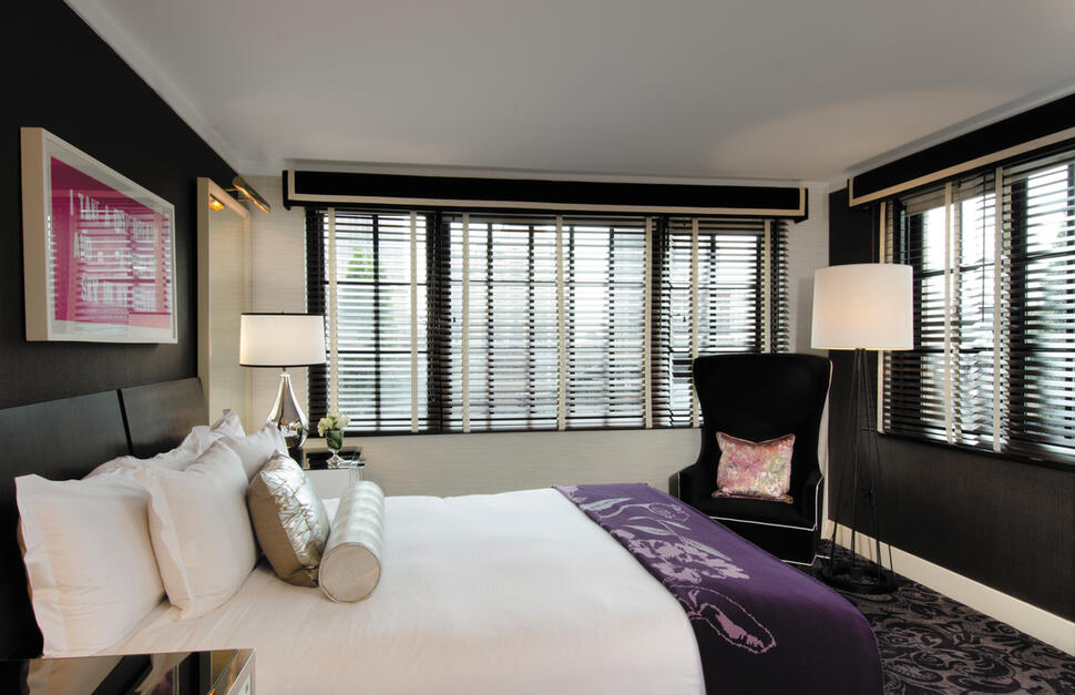 Guest Room, 70 Park Avenue Hotel, NYC, USA