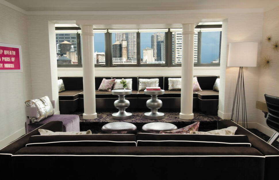 Penthouse Suite, 70 Park Avenue Hotel, NYC, USA