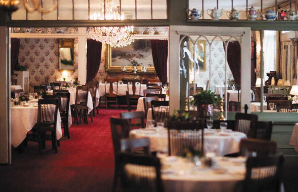 Restaurant, Red Lion Inn, Williamstown, Massachusetts, New England, USA