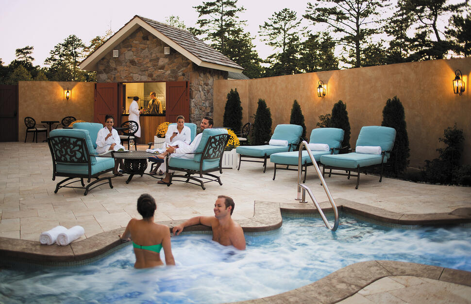 Spa, Mirabeau Inn & Spa at the Pinehills, Plymouth, Massachusetts, New England, East Coast, USA