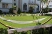 hammock, hotel garden