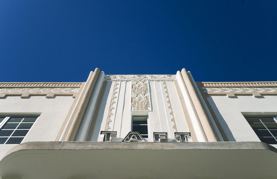 art deco building, hotel building, hotel exterior