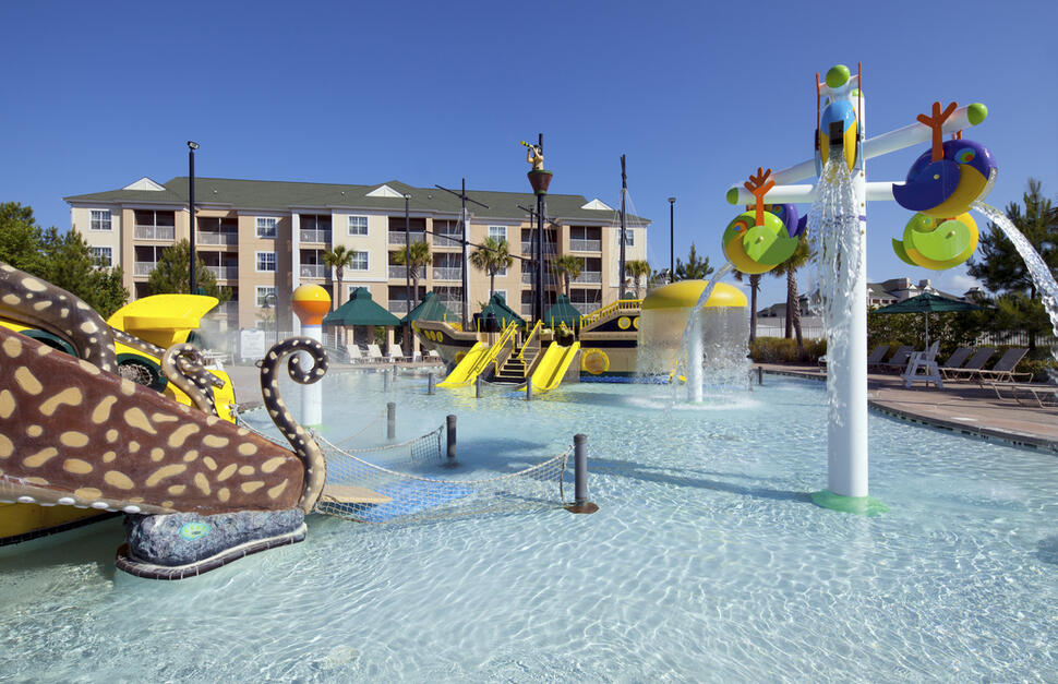 Splash Cover interactive water area