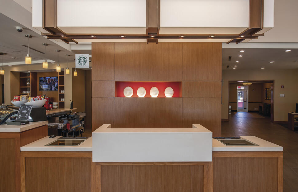 Hotel lobby