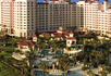 Water Pavillion, pool, palm trees, building, Hammock Beach Resort, Hammock Beach, North Gold Coast, Florida