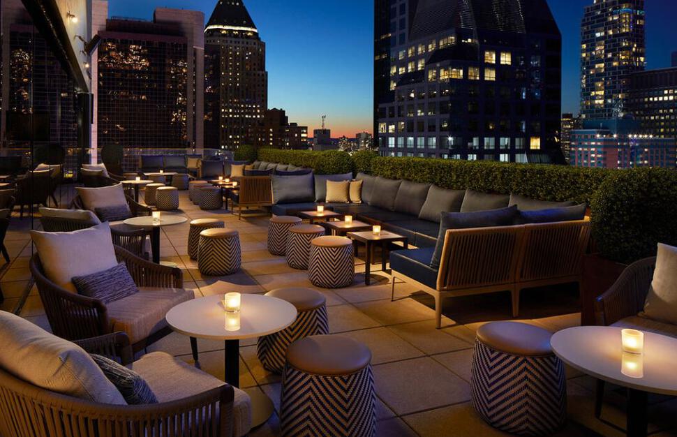 Rooftop bar