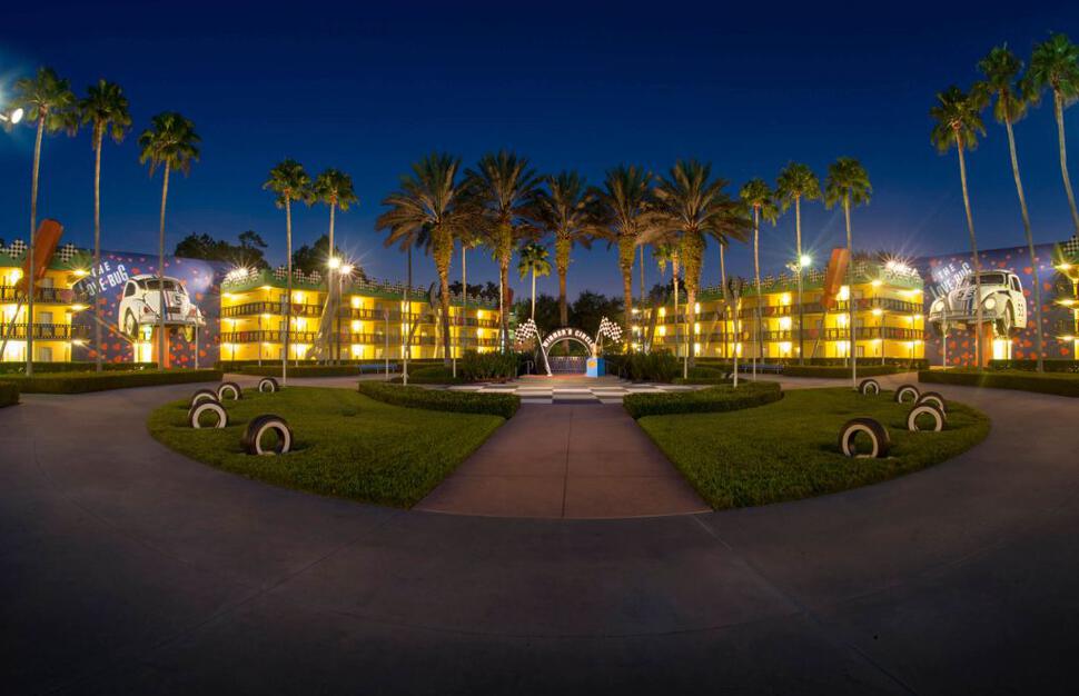 Hotel grounds