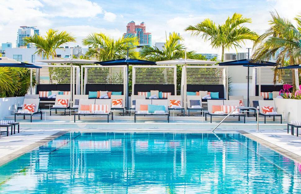 Poolside Cabanas