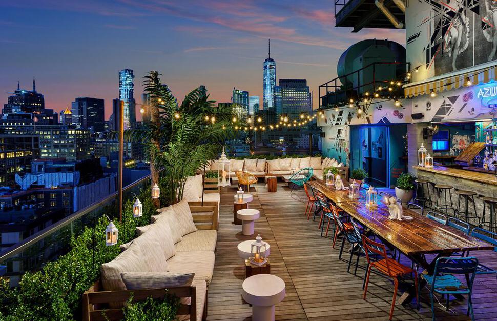 Azul on the Rooftop