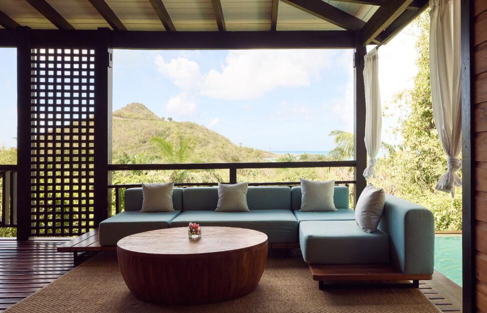 Hillside Pool Villa Suite Terrace
