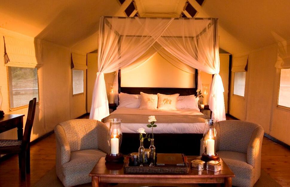 Tented suite