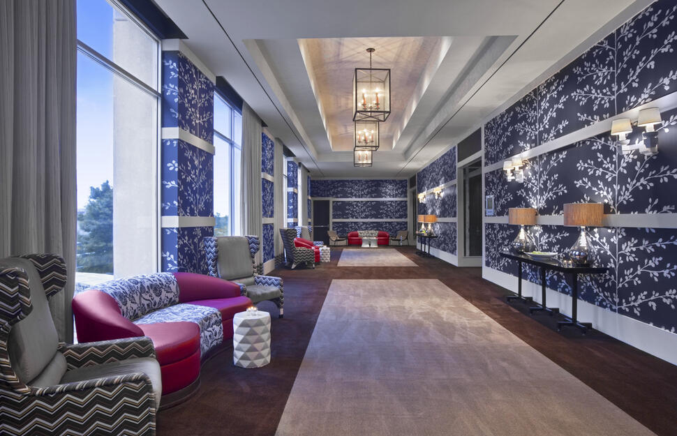 Hotel lobby