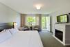 Pool View King Room with Fireplace
