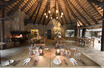 Dining area at Buffalo Camp