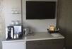 Tv and Coffee Station