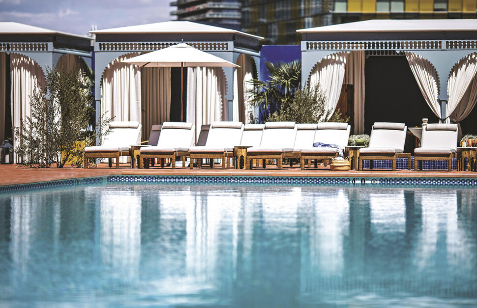Pool area