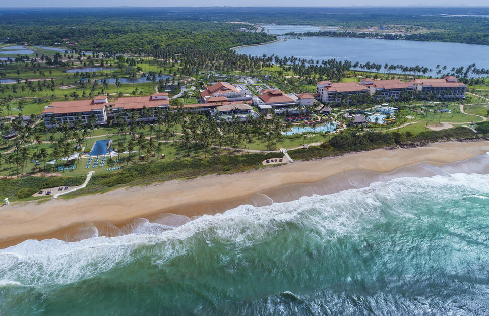 Resort aerial view