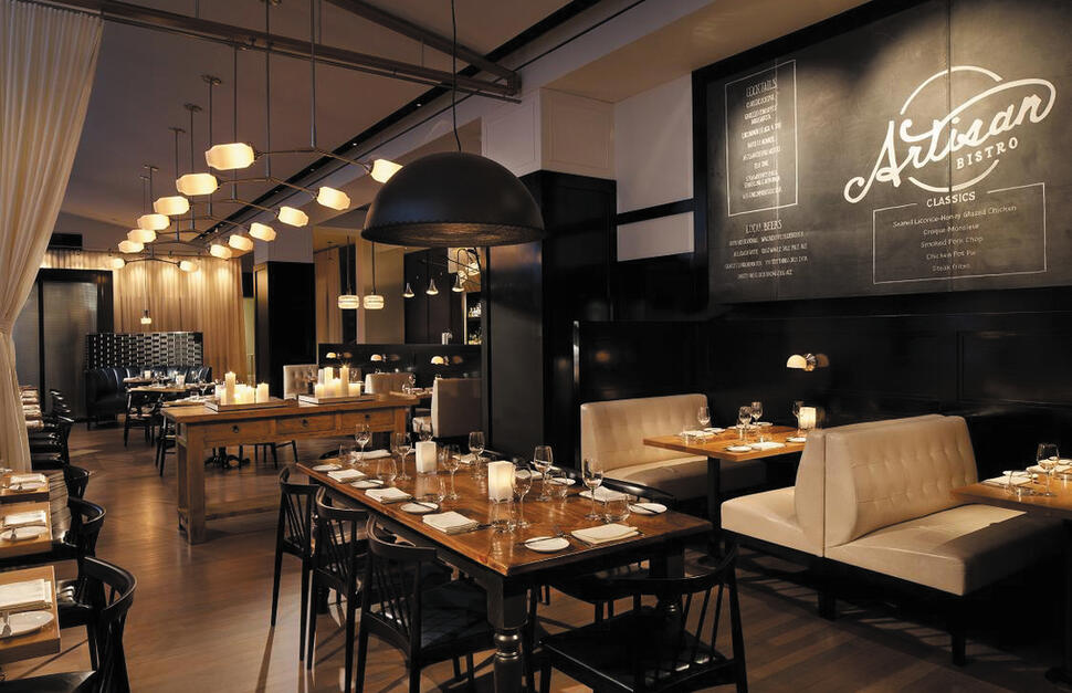 Artisan Bistro, The Ritz Carlton Boston Common, Boston, USA