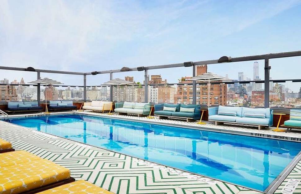 Deluxe Room, Gansevoort Meatpacking NYC, Manhattan, New York, USA
