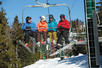 Ski lift, Mountain Club on Loon, New Hampshire, USA