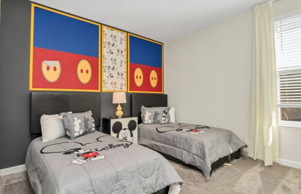 Typical Storey Lake Villa Bedroom
