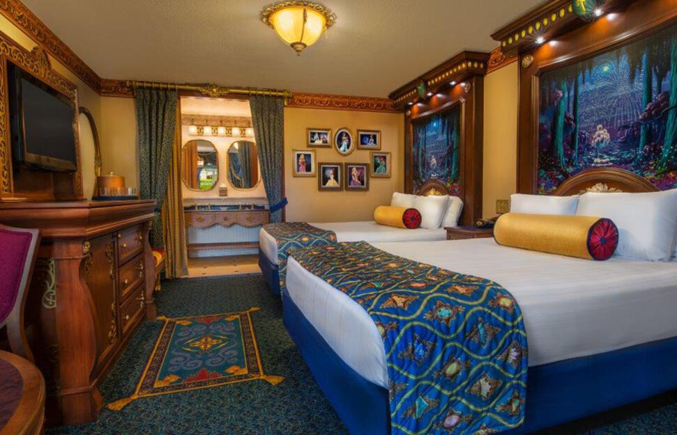 Riverside Royal Guest Room, Disney's Port Orleans Resort, Walt Disney World Resort, Orlando, Florida