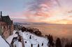 Winter sunset