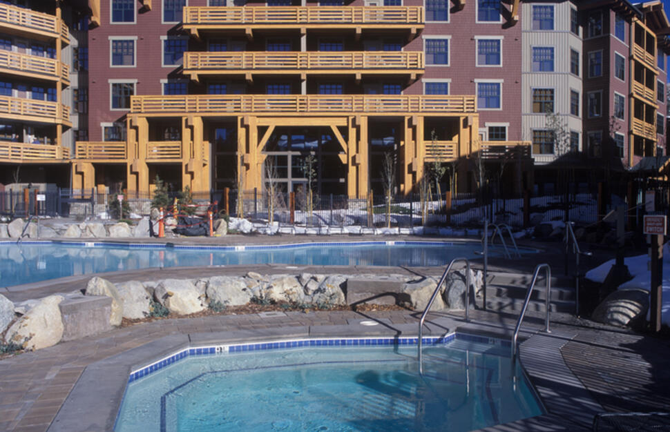 Pool, Village at Mammoth, California.