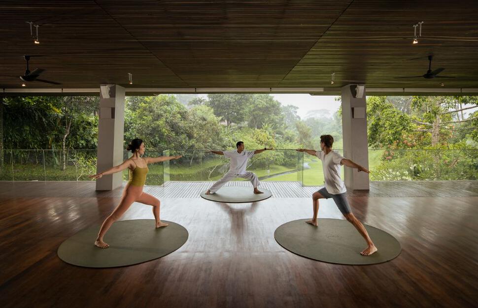 Yoga class