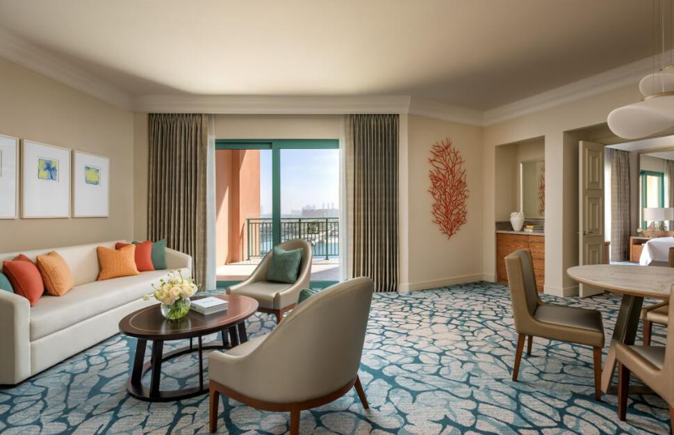 Terrace Club Suite Living Room