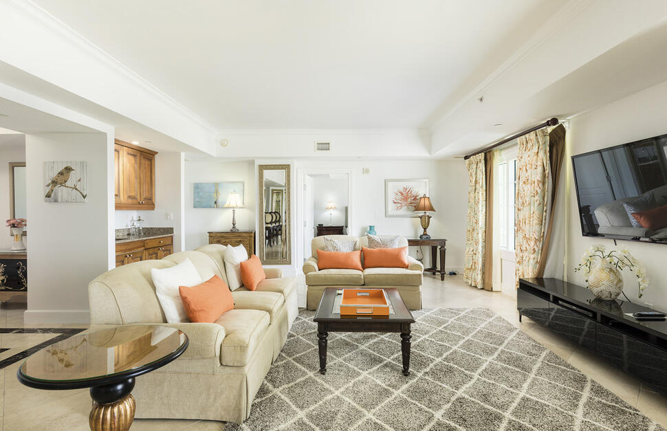 Typical Living Room in Deluxe Villa