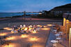 Firepit, Harbor Hotel, Provincetown, Cape Cod, Massachusetts, USA