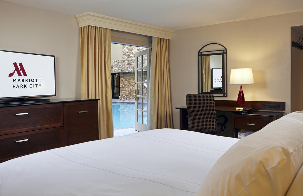 Poolside Guest Room