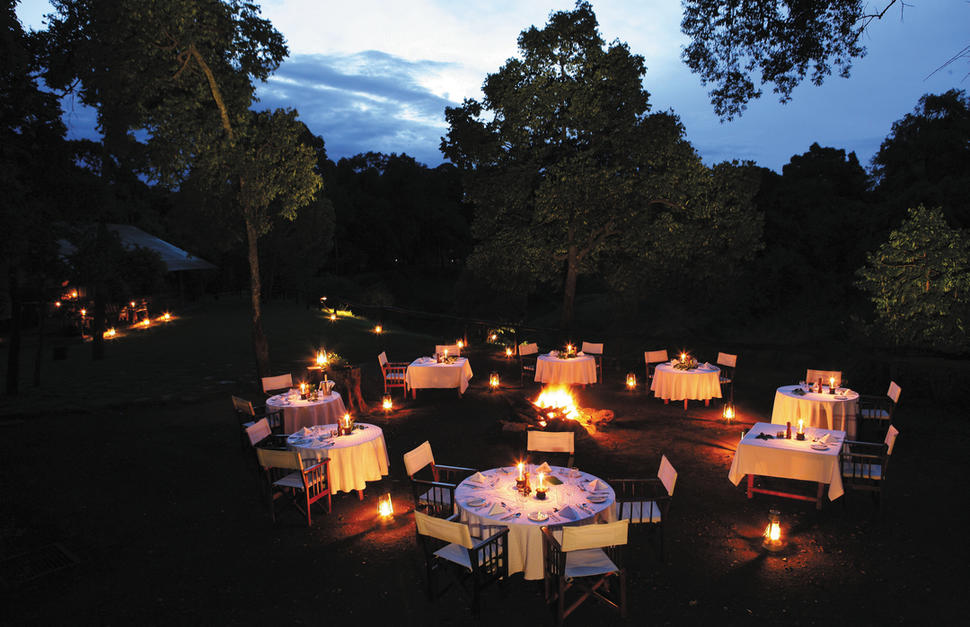 Dinner at IL Moran Camp