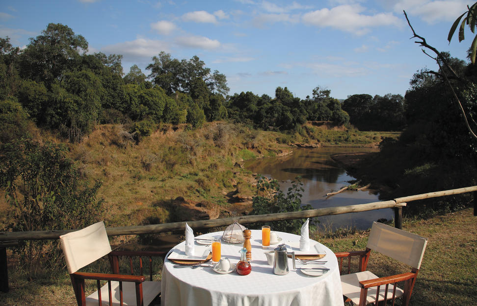 Breakfast at IL Moran Camp