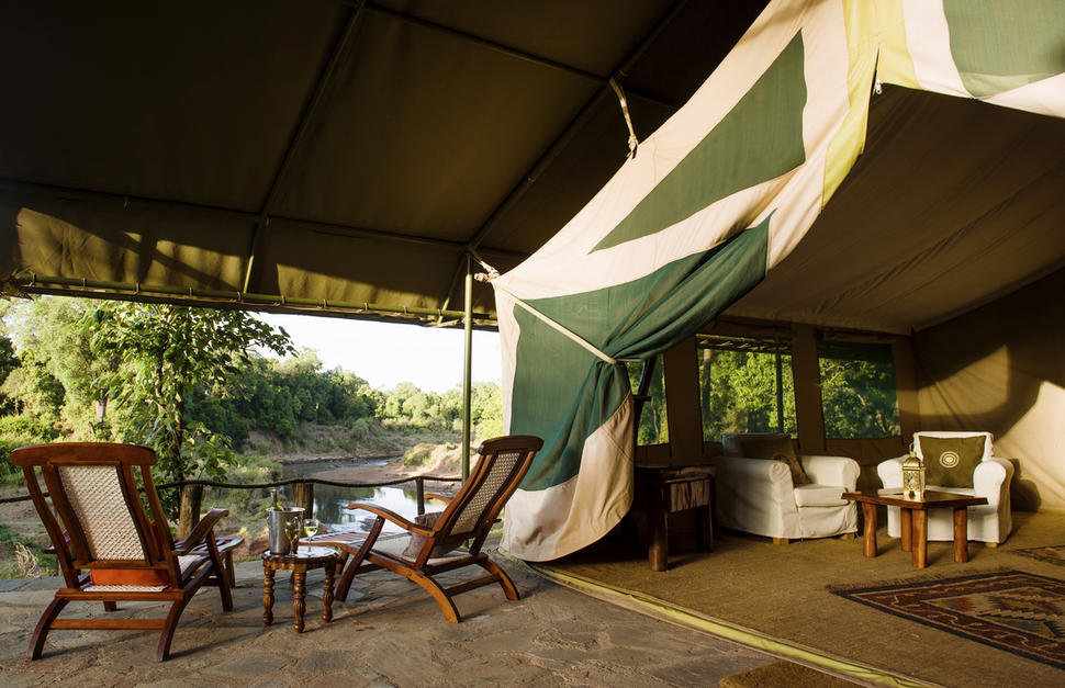 Tent at IL Moran Camp