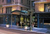 Entrance, Fitzgerald Grand Central Hotel, New York, East Coast USA.