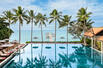 Swimming pool, Le Meridien Koh Samui Resort & Spa, Thailand, Far East.