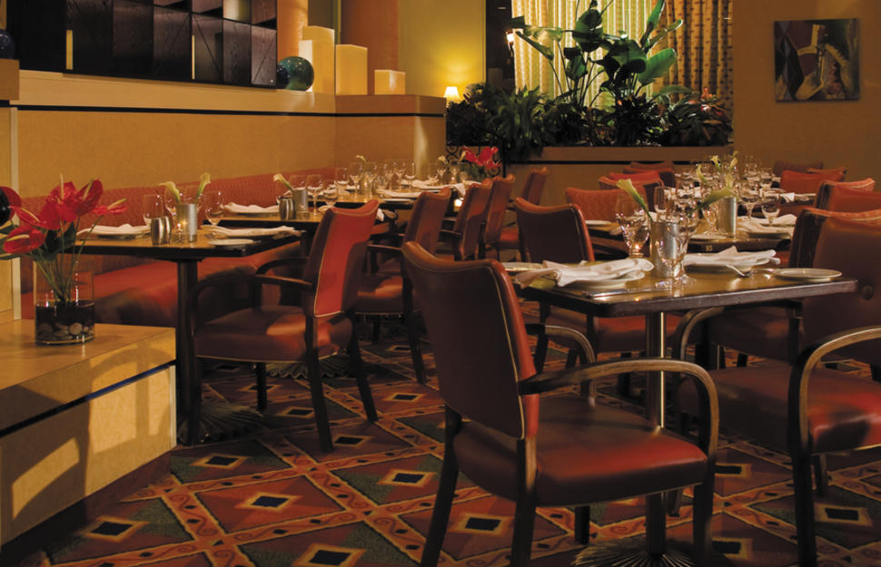 Restaurant, Marriott Baltimore Inner Harbor, Baltimore, Maryland, Washington, USA