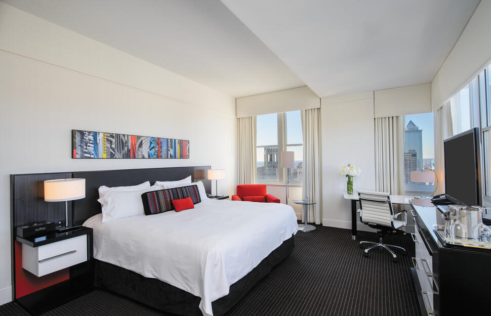 Deluxe Guestroom for Loews Philadelphia Hotel, Philadelphia, USA