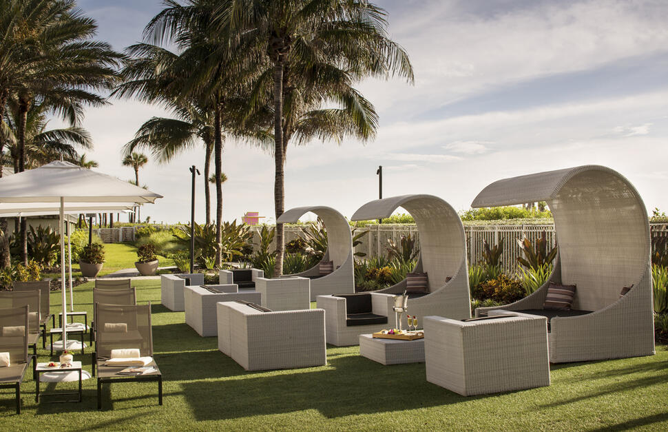 Spa terrace