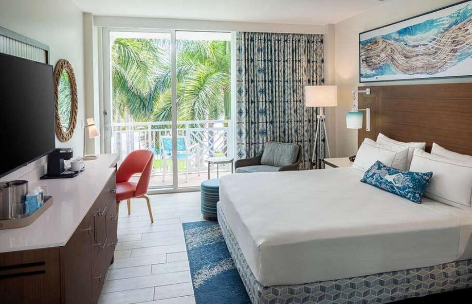 Spencer's by the Sea Dining Room, The Reach, a Waldorf Astoria Resort, Key West, Florida Keys, USA