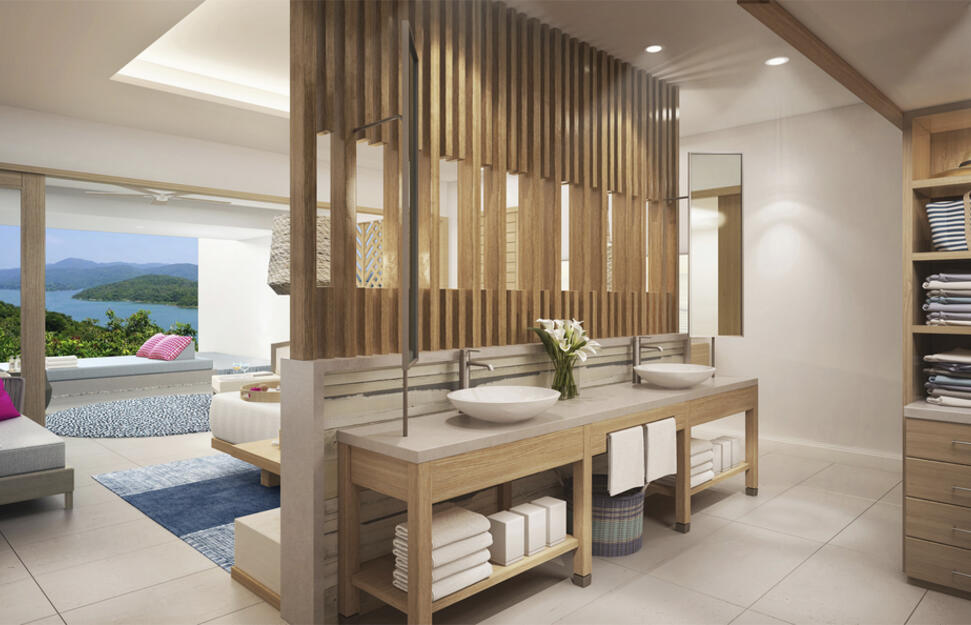 Artist's impression of Plunge Pool Suite