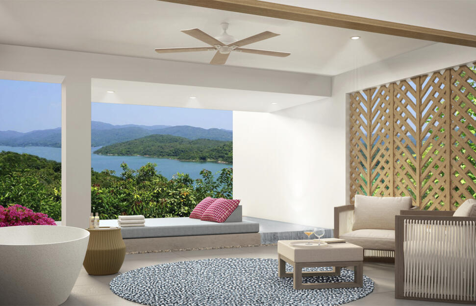 Artist's impression of Plunge Pool Suite