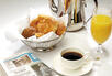 Early Morning Coffee/Tea service, River Inn of Harbor Town, Memphis, Tennessee